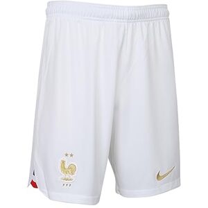 Nike France DN0731 Season 2022/23 Official Shorts Men's White/White/Metallic Gold S Nike France DN0731 Season 2022/23 Official Shorts Men's White/White/Metallic Gold S