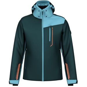 HEAD Men's Supershape Jacket, Dark Teal, Sky Blue, XXL HEAD Men's Supershape Jacket, Dark Teal, Sky Blue, XXL
