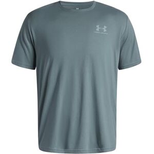 Under Armour Men's Sportstyle Left Chest Short Sleeve, Soft and Comfortable Men's T-Shirt with Logo Design, Lightweight and Fast-Drying Sportswear,Jasper Blue / / Serpentine,XL Under Armour Men's Sportstyle Left Chest Short Sleeve, Soft and Comfortable Men's T-Shirt with Logo Design, Lightweight and Fast-Drying Sportswear,Jasper Blue / / Serpentine,XL