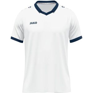 JAKO Unisex Glory Short Sleeve Jersey, White/Navy, M JAKO Unisex Glory Short Sleeve Jersey, White/Navy, M