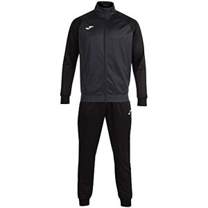 Joma IV Anthracite Black Men's Tracksuit - Sportswear Joma IV Anthracite Black Men's Tracksuit - Sportswear