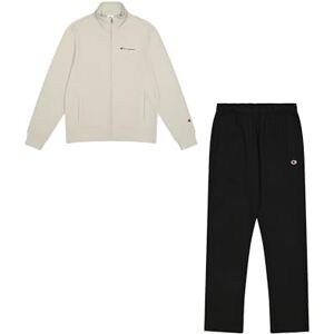 Champion Men's Legacy ICONS Sweatsuit Small Logo, White (ES057), L Champion Men's Legacy ICONS Sweatsuit Small Logo, White (ES057), L