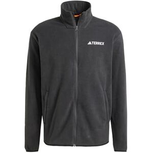 adidas Men's Terrex Multi Essentials Full Zip Fleece Jacket, black, XS adidas Men's Terrex Multi Essentials Full Zip Fleece Jacket, black, XS