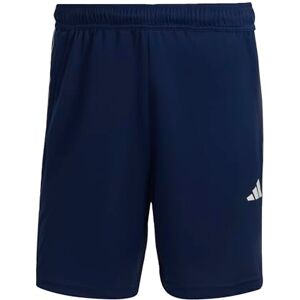 adidas Men's Train Essentials Piqué 3-Stripes Training Shorts, Dark Blue/White, L Tall adidas Men's Train Essentials Piqué 3-Stripes Training Shorts, Dark Blue/White, L Tall