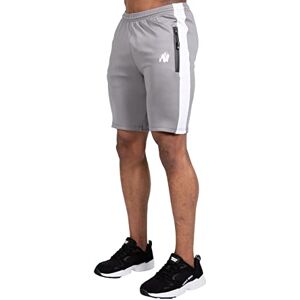 GORILLA WEAR Men's Benton Track Shorts, Gray, M GORILLA WEAR Men's Benton Track Shorts, Gray, M