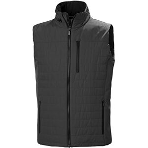 Helly Hansen Mens Crew Insulated Vest 2.0, XL, Ebony Helly Hansen Mens Crew Insulated Vest 2.0, XL, Ebony