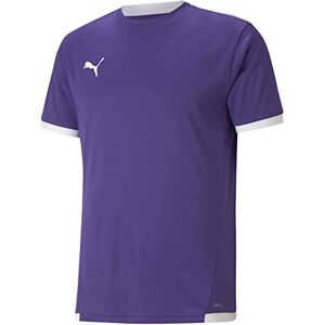 Puma Mens Teamliga Jersey Shirt, Prism Violet- White, M EU Puma Mens Teamliga Jersey Shirt, Prism Violet- White, M EU