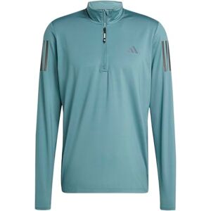 adidas Men's Own the Run Half-Zip Jacket, preloved teal, M adidas Men's Own the Run Half-Zip Jacket, preloved teal, M