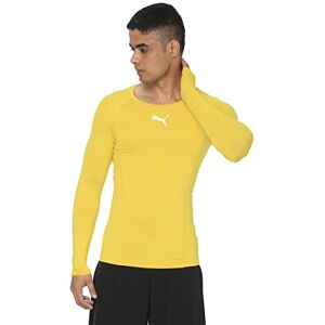 Puma Men'S Liga Baselayer Tee Long Sleeve Functional Underwear, Cyber Yellow, 2X-Large, Manufacturer Size(60/62) Puma Men'S Liga Baselayer Tee Long Sleeve Functional Underwear, Cyber Yellow, 2X-Large, Manufacturer Size(60/62)