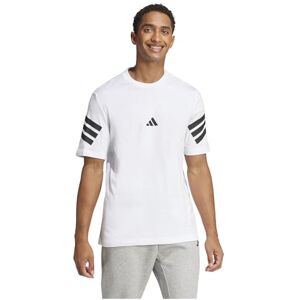 adidas Men's Future Icons Three Stripes TEE, White, 4XL Short adidas Men's Future Icons Three Stripes TEE, White, 4XL Short