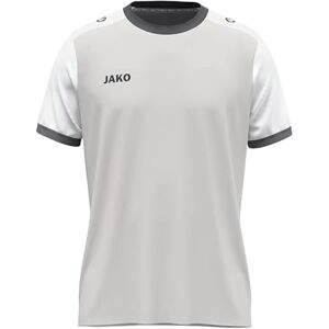 JAKO Unisex Dynamic Short Sleeve Jersey, Light Grey/White/Grey, 3XL JAKO Unisex Dynamic Short Sleeve Jersey, Light Grey/White/Grey, 3XL
