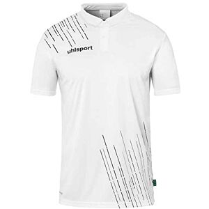 uhlsport Men's Sports Polo Shirt, White/Black, XXXX-Large uhlsport Men's Sports Polo Shirt, White/Black, XXXX-Large