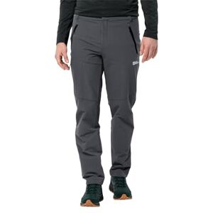 Jack Wolfskin Men's Glastal Winter Pants M Hiking Trousers, Phantom/Cool Grey, 25 Short Jack Wolfskin Men's Glastal Winter Pants M Hiking Trousers, Phantom/Cool Grey, 25 Short