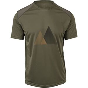 AGU MTB Sport Jersey Man Army Green Short Sleeves AGU MTB Sport Jersey Man Army Green Short Sleeves