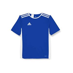 adidas ENTRADA 18 JSY T- T-shirt Homme, Bold Blue/White, 7-8A