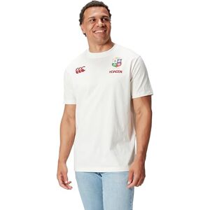 Canterbury British & Irish Lions Men's 2025 Cotton Rugby Jersey Tee, Egret, 3XL Canterbury British & Irish Lions Men's 2025 Cotton Rugby Jersey Tee, Egret, 3XL