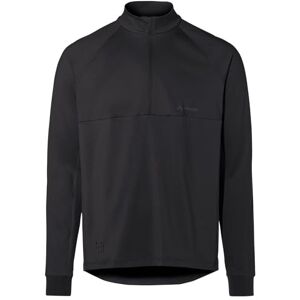 VAUDE Men's Qimsa Halfzip LS Shirt T-Shirt Black VAUDE Men's Qimsa Halfzip LS Shirt T-Shirt Black