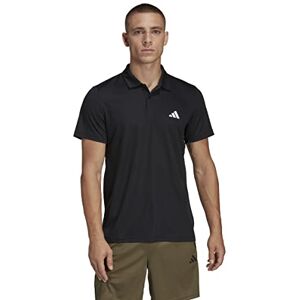 adidas Men's Train Essentials Training Polo Shirt, Black/White, M adidas Men's Train Essentials Training Polo Shirt, Black/White, M