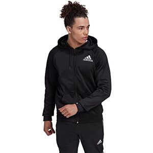 adidas Men's M Gg Bos Fz Hoodie jacket, Black, XL UK adidas Men's M Gg Bos Fz Hoodie jacket, Black, XL UK