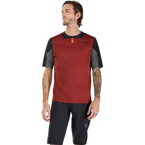 Fox Racing Men's Defend Short Sleeve Moutain Bike Jersey, Rust, Small Fox Racing Men's Defend Short Sleeve Moutain Bike Jersey, Rust, Small