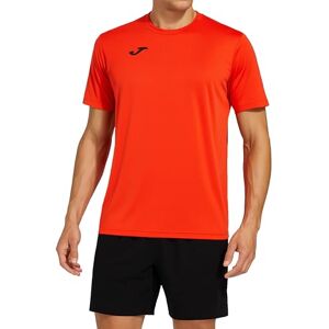 Joma Combi, Adult Unisex T-Shirt, Unisex Adult, 100052.040, Corallo Fluo, Small Joma Combi, Adult Unisex T-Shirt, Unisex Adult, 100052.040, Corallo Fluo, Small