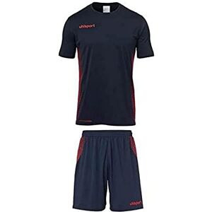 uhlsport Uhlsh Men Score Kit Men's Jersey&Shorts Set Marine/Fluo Red, XX-Large uhlsport Uhlsh Men Score Kit Men's Jersey&Shorts Set Marine/Fluo Red, XX-Large
