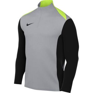 Nike FD7667-013 Dri-FIT Academy Pro 24 Drill Top K Sweatshirt Men's WOLF GREY/BLACK/VOLT/BLACK Size M Nike FD7667-013 Dri-FIT Academy Pro 24 Drill Top K Sweatshirt Men's WOLF GREY/BLACK/VOLT/BLACK Size M