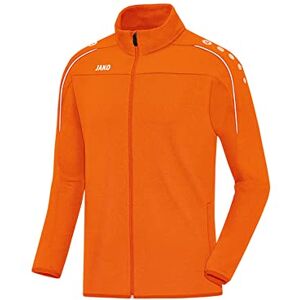 JAKO Men's Classico mit Durchgehendem Rv Training Jacket, neon Orange, M JAKO Men's Classico mit Durchgehendem Rv Training Jacket, neon Orange, M