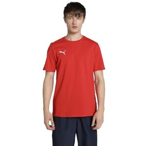 Puma Unisex Teamgoal Casuals Tee, Red- White, XL EU Puma Unisex Teamgoal Casuals Tee, Red- White, XL EU