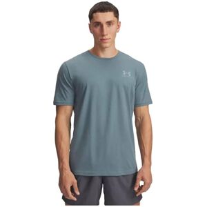 Under Armour Men's Sportstyle Left Chest Short Sleeve, Soft and Comfortable Men's T-Shirt with Logo Design, Lightweight and Fast-Drying Sportswear,Jasper Blue / / Serpentine,XS Under Armour Men's Sportstyle Left Chest Short Sleeve, Soft and Comfortable Men's T-Shirt with Logo Design, Lightweight and Fast-Drying Sportswear,Jasper Blue / / Serpentine,XS