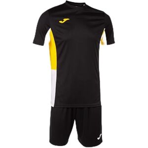 Joma Men's Danube Ii Set, Black Yellow White, M Joma Men's Danube Ii Set, Black Yellow White, M