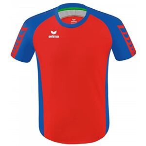 Erima Adult Six Wings Teamsport Jersey, Red/New Royal, L Erima Adult Six Wings Teamsport Jersey, Red/New Royal, L
