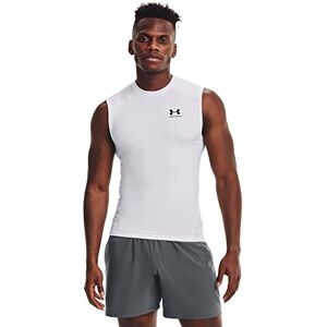 Under Armour Men UA HG Armour Comp SL, Cooling & Breathable Tank Top for Men, Gym Vest with Anti-Odour Material Under Armour Men UA HG Armour Comp SL, Cooling & Breathable Tank Top for Men, Gym Vest with Anti-Odour Material
