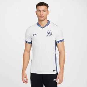 Nike Inter Milan 2024/25 Match Away Authentic Dri-Fit ADV Football Jersey (Men), Summit White/Iris Whisper/Midnight Navy, FN8772-123, XS Nike Inter Milan 2024/25 Match Away Authentic Dri-Fit ADV Football Jersey (Men), Summit White/Iris Whisper/Midnight Navy, FN8772-123, XS