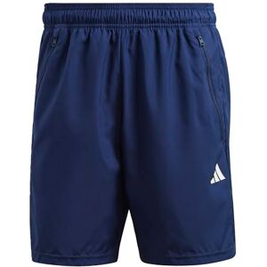 adidas Men's Train Essentials Woven Training Shorts, Dark Blue/White, XS 5 inch adidas Men's Train Essentials Woven Training Shorts, Dark Blue/White, XS 5 inch