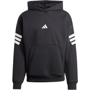 adidas Men's FUTURE ICONS THREE STRIPES HOODIE, black, 4XL Short adidas Men's FUTURE ICONS THREE STRIPES HOODIE, black, 4XL Short