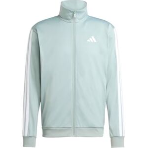 adidas Men's 3 STRIPES TRICOT REGULAR TRACK TOP, Wonder Sage, S Short adidas Men's 3 STRIPES TRICOT REGULAR TRACK TOP, Wonder Sage, S Short