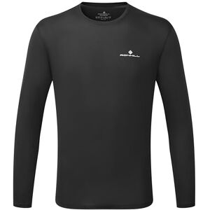 Ronhill Running, Men's Core L/S Tee, Black/Bright White, S Ronhill Running, Men's Core L/S Tee, Black/Bright White, S