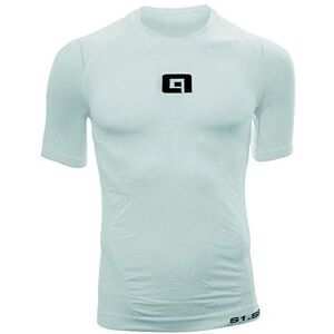 ALE' Alé Cycling Men's S1 Spring Intimo Short Sleeve Base Layer, White, L/XL ALE' Alé Cycling Men's S1 Spring Intimo Short Sleeve Base Layer, White, L/XL