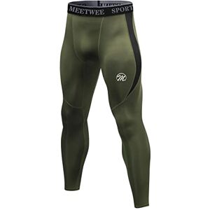 MEETWEE Mens Compression Leggings, Running Tights Cool Dry Base Layer Bottom Sports Pants for Workout Training Jogging MEETWEE Mens Compression Leggings, Running Tights Cool Dry Base Layer Bottom Sports Pants for Workout Training Jogging