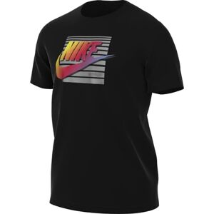 Nike Men's M NSW TEE 6MO Futura T-Shirt, Black, L Nike Men's M NSW TEE 6MO Futura T-Shirt, Black, L