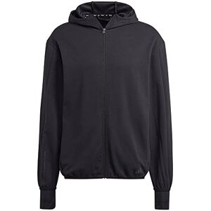 adidas Yoga Base FZ HD Sweatshirt Men Black White adidas Yoga Base FZ HD Sweatshirt Men Black White