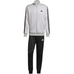 adidas Men's 3 STRIPES FRENCH TERRY TRACKSUITS, medium grey heather/mgh solid grey, XL adidas Men's 3 STRIPES FRENCH TERRY TRACKSUITS, medium grey heather/mgh solid grey, XL
