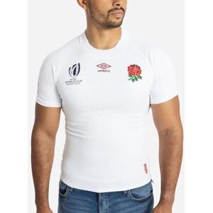 Umbro Mens England RWC Rugby Home Shirt 2023 Adults Top White L Umbro Mens England RWC Rugby Home Shirt 2023 Adults Top White L