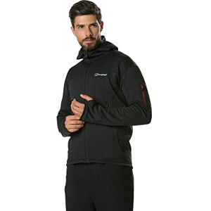 Berghaus Men's Pravitale Mountain 2.0 Performance Hooded Fleece Jacket Extra Warmth Smart Fit, Carbon/Black, S Berghaus Men's Pravitale Mountain 2.0 Performance Hooded Fleece Jacket Extra Warmth Smart Fit, Carbon/Black, S