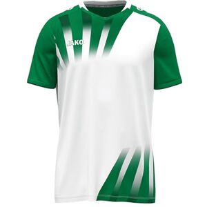 JAKO Unisex Vintage Short Sleeve Jersey, White/Green, XXL JAKO Unisex Vintage Short Sleeve Jersey, White/Green, XXL