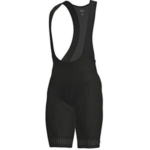 ALE' Alé Cycling Men's PR.R Strada Bib Shorts, Black/Charcoal Grey, XL ALE' Alé Cycling Men's PR.R Strada Bib Shorts, Black/Charcoal Grey, XL
