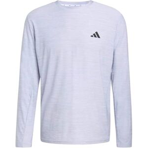adidas Men's Workout Essentials Flex Longsleeve T-Shirt, White Melange, S adidas Men's Workout Essentials Flex Longsleeve T-Shirt, White Melange, S