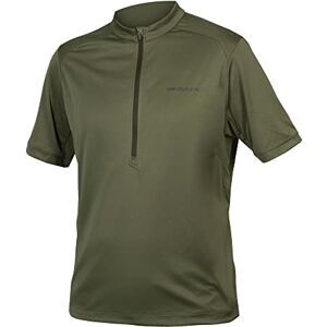 Endura Men's Hummvee Ray II Short Sleeve Jersey, Olive Green, M Endura Men's Hummvee Ray II Short Sleeve Jersey, Olive Green, M