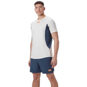 Canterbury Men's Vapodri Superlight T-Shirt Lightweight Quick Dry Technical T-Shirt, Whitecap Grey/Midnight Navy, S Canterbury Men's Vapodri Superlight T-Shirt Lightweight Quick Dry Technical T-Shirt, Whitecap Grey/Midnight Navy, S